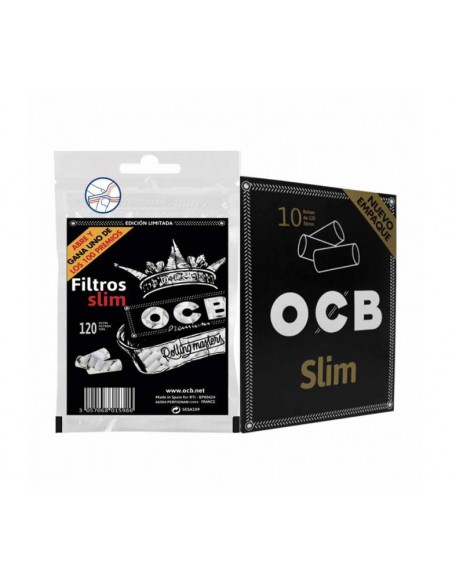 OCB FILTRO PREMIUM SLIM 10UDS SOBRES