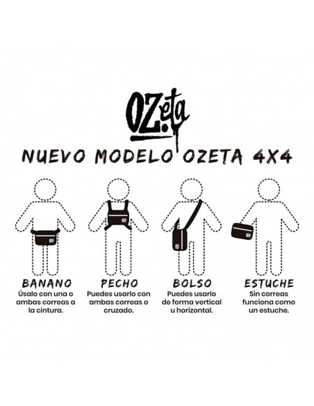 Bolso 4x4 con Clave Anti Olor - Ozeta