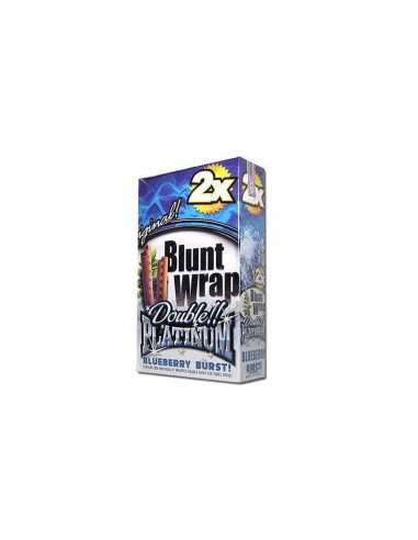 BLUNT WRAP PLATINUM BLUEBERRY BURST 25UDS