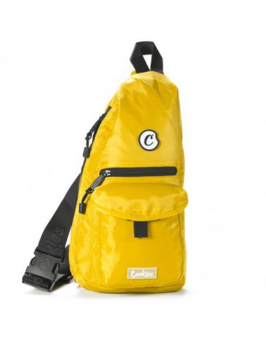 SF TRAVELER SLING BAG SMELL PROOF YELLOW-COOKIES