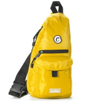 SF TRAVELER SLING BAG SMELL PROOF YELLOW-COOKIES
