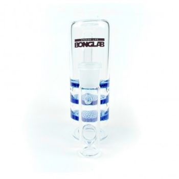 ATRAPA CENIZA PANAL TRIPLE BLUE 14MM -BONGLAB
