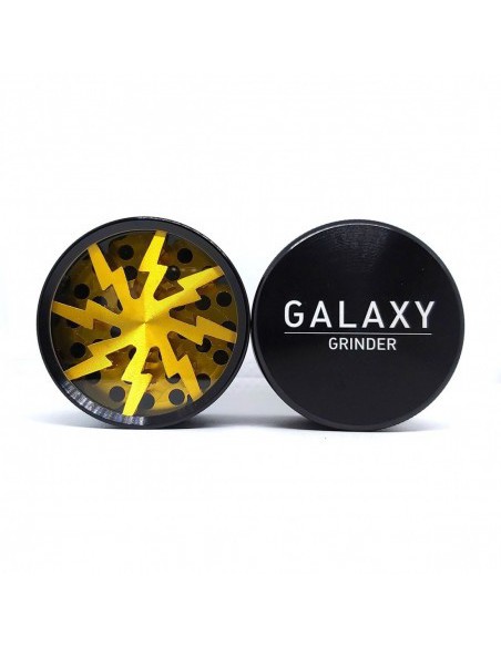 LIGHTNING GRINDER GOLD 63MM-GALAXY