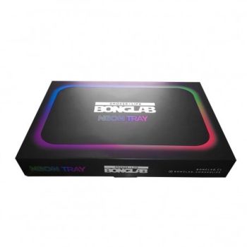 NEON TRAY BANDEJA ENROLADO LED MORADA-BONGLAB