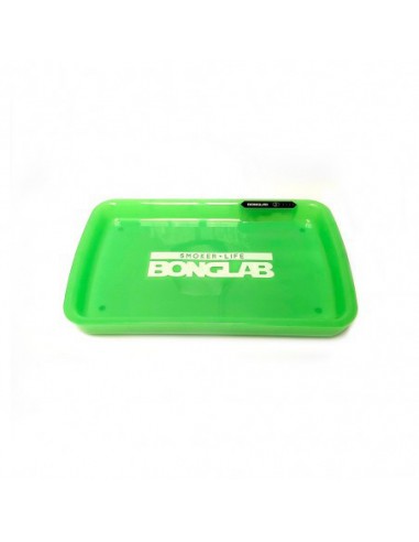 NEON TRAY BANDEJA ENROLADO LED VERDE-BONGLAB