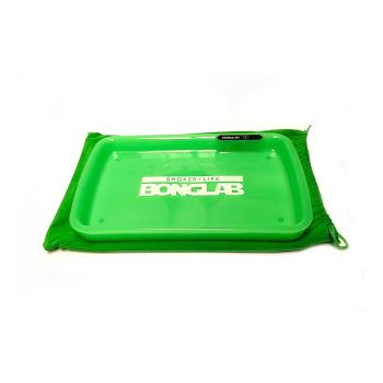 NEON TRAY BANDEJA ENROLADO LED VERDE-BONGLAB