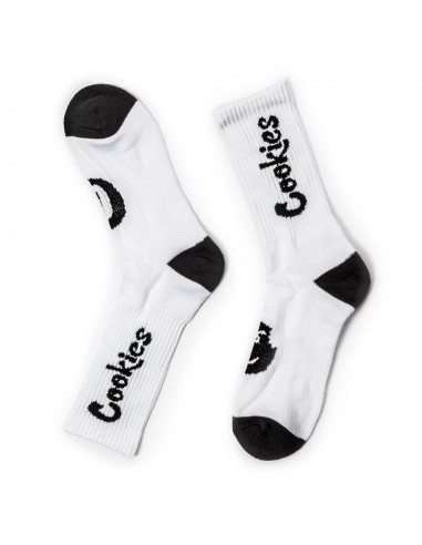 ORIGINAL MINT SOCKS WHITE AND BLACK-COOKIES