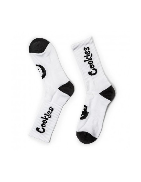 ORIGINAL MINT SOCKS WHITE AND BLACK-COOKIES