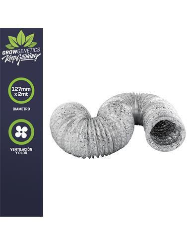 Ducto Aluminio Flexible 127Mm X 2Mt Grow Genetics