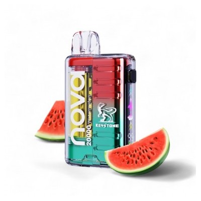 VAPORIZADOR DESECHABLE NOVA 20000 ZERO WATERMELON-KEYSTONE