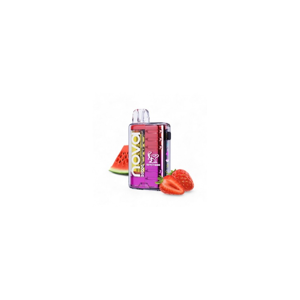 VAPORIZADOR DESECHABLE NOVA 20000 ZERO STRAWBERRY WATERMELON-KEYSTONE