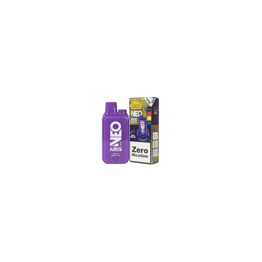 VAPORIZADOR AIRIS NEO P8000 TRIPLE BERRY ICE 5%-VAPORIZADOR AIRISTECH