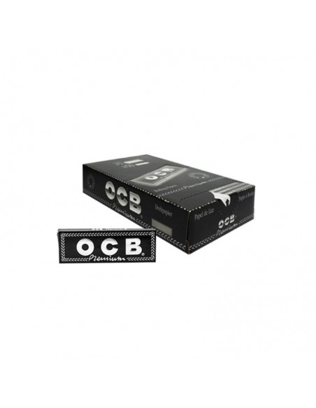 Papelillo OCB Negro premium 1 1/4 - Caja 25 und