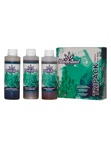 Fertilizante Tripack Organico Alga 250ml - Wonderland