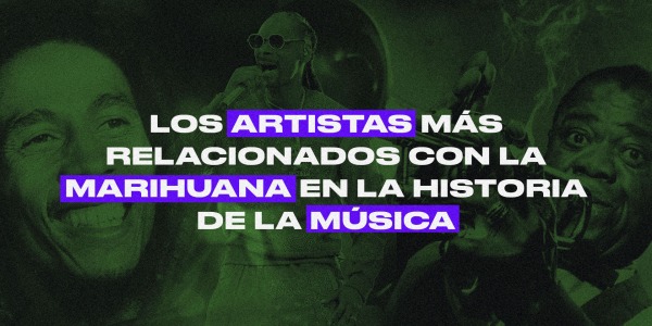 Los artistas más relacionados con la marihuana en la historia de la música